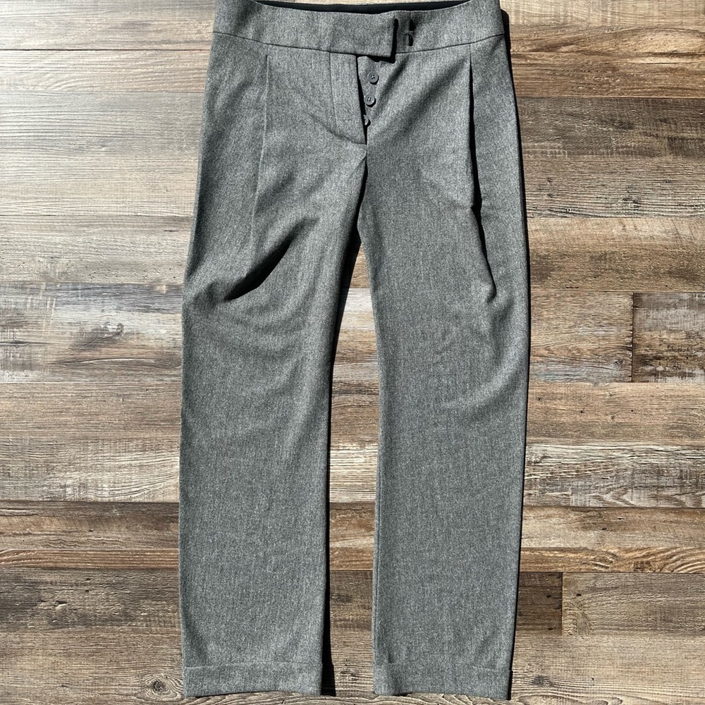 Balenciaga Pleated Wool Trousers
